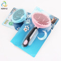 Self quick clean dog cat deshedding hair comb tool Cleaning grooming pet hair remover brush